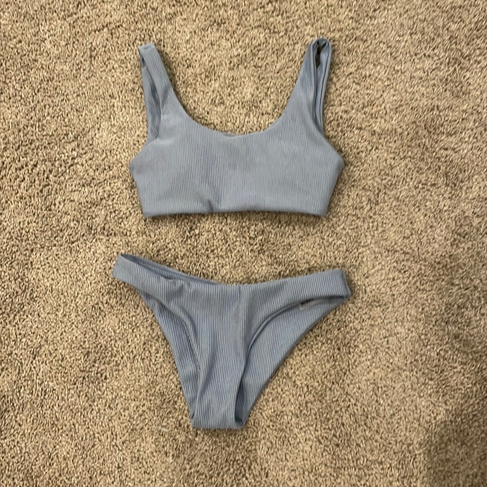 Small blue shein bikini